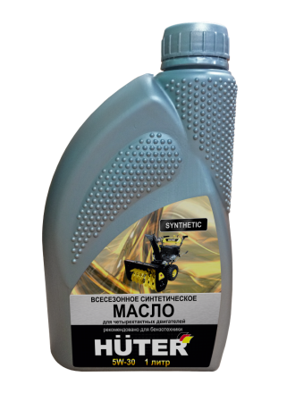 Масло моторное 5W-30 синтетическое для четырёхтактных двигателей Huter купить в Надыме
