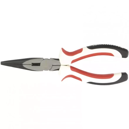 Длинногубцы Premium 180 мм прямые трехкомпонентные рукоятки MATRIX 17186 купить в Надыме