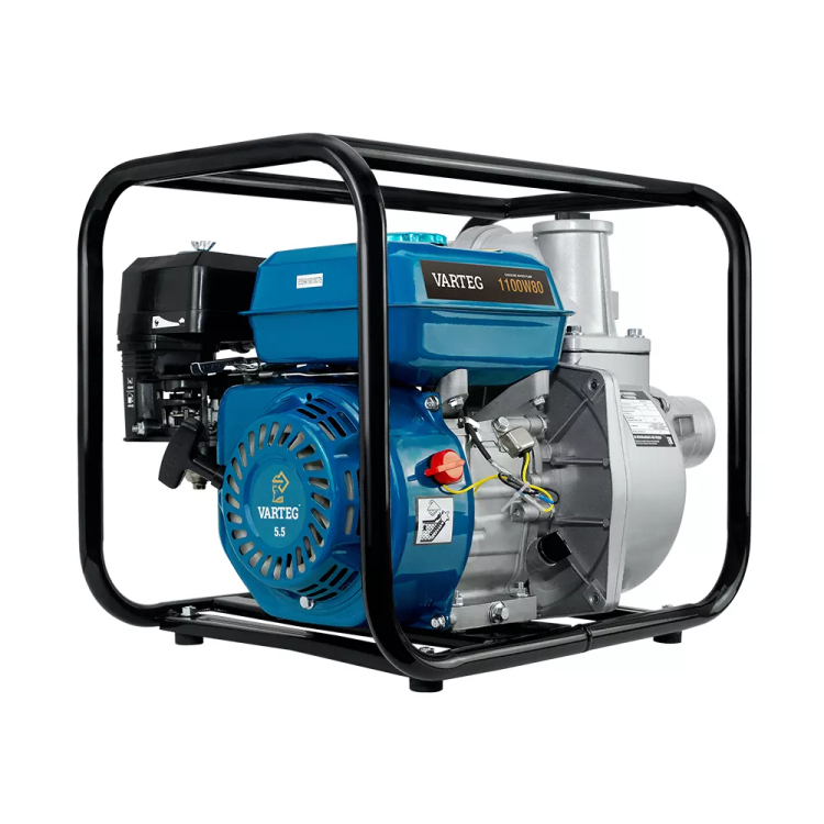Мотопомпа бензиновая VARTEG 1100W80 купить в Надыме