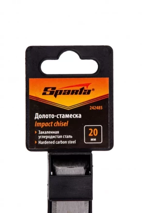 Долото-стамеска 20 мм, деревянная рукоятка// Sparta 242485 купить в Надыме