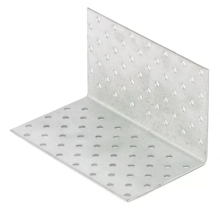 Крепежный уголок равносторонний  2,0 мм KUR 80x80x140 мм Россия Сибртех 46592 купить в Надыме