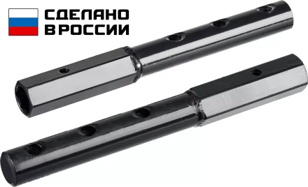 ЗУБР УД-2, НЕХ 23 - круг 30 мм, 2 шт., удлинитель (707107-2) купить в Надыме