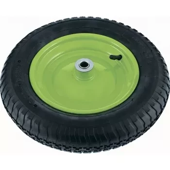 Колесо пневматическое 3.25/3-8 длина оси 90мм ,подшипник 16мм Сибртех 68973 купить в Надыме