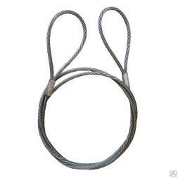 Буксир канатный TOR БТК 60,0 т 20,0 м канат 33,5 мм опрессовка (петля-петля) 1046675