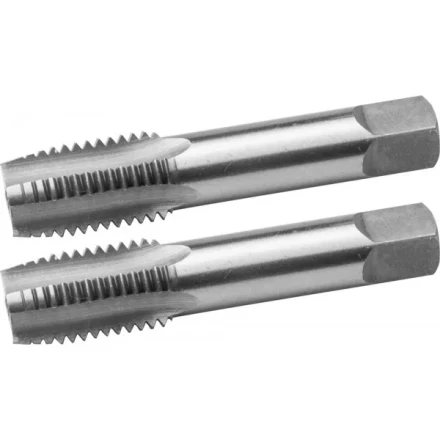 Комплект метчиков ЗУБР "МАСТЕР" ручных для нарезания метрической резьбы, М16 x 1,5, 2шт 4-28006-16-1.5-H2 купить в Надыме