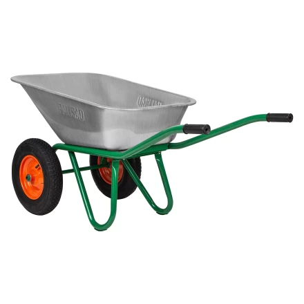 Тачка садово-строительная Palisad 689860, 2-х колесная, усиленная, грузоподъемность 320 кг, объем 100 л купить в Надыме