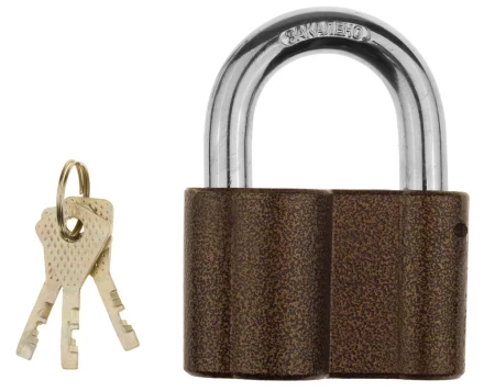 Замок навесной ЗУБР "МАСТЕР" общего применения, дисковый механизм секрета, ключ 7 PIN, дужка d-14мм, 80мм 3720_z01 купить в Надыме