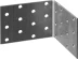Крепежный угол ЗУБР "МАСТЕР" равносторонний, 60х80х80мм, 1шт 310206-060-080 купить в Надыме