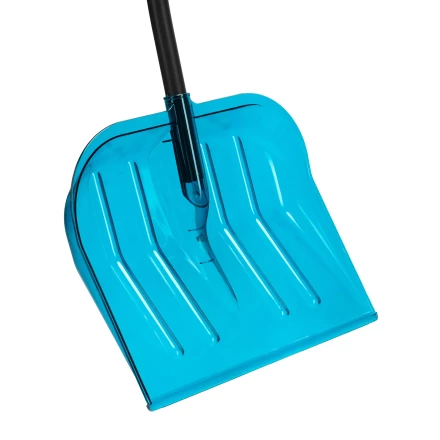 Лопата для уборки снега Palisad 61692, поликарбонат, 475х400х1385мм, алюминиевый черенок, ПВХ оплетка, LUXE купить в Надыме