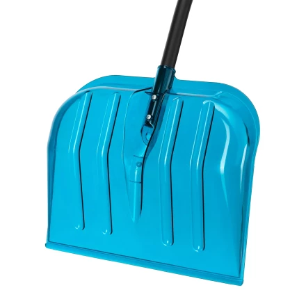 Лопата для уборки снега Palisad 61692, поликарбонат, 475х400х1385мм, алюминиевый черенок, ПВХ оплетка, LUXE купить в Надыме