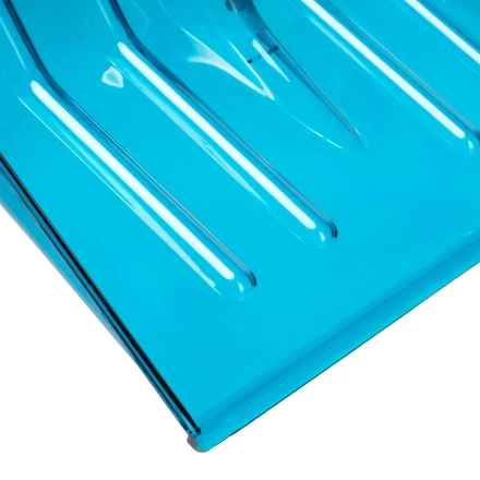 Лопата для уборки снега Palisad 61692, поликарбонат, 475х400х1385мм, алюминиевый черенок, ПВХ оплетка, LUXE купить в Надыме