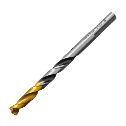 Сверло спиральное по металлу 6 x 93мм, Р6М5, Golden Tip, многогранная заточка Denzel 718278 купить в Надыме