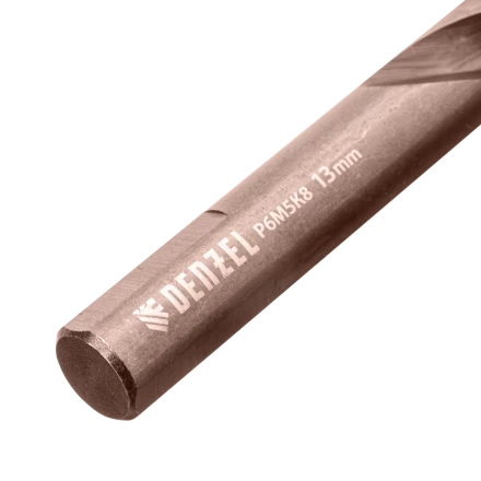 Набор сверл по металлу Denzel 723010, 1-13 мм, Р6М5К8-TiN, Golden Tip, 25 шт купить в Надыме