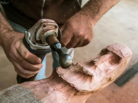 Шарообразная фреза MESSER 40х108хМ14  для объемно-фигурных работ по дереву купить в Надыме