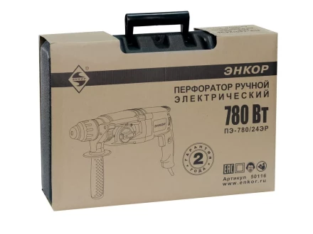 Перфоратор SDS+ ПЭ-780/24ЭР Энкор 50116 купить в Надыме