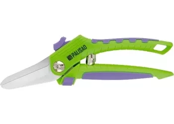 Секатор цветочный, 210 мм, пружина лент. типа, прямые режущие губки  PALISAD 60555 купить в Надыме