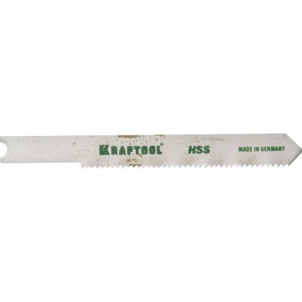 Полотна KRAFTOOL, T218A, для эл/лобзика, HSS, по металлу, фигурный рез, EU-хвост., шаг 1,2мм, 50мм, 2шт 159553-1,2 купить в Надыме