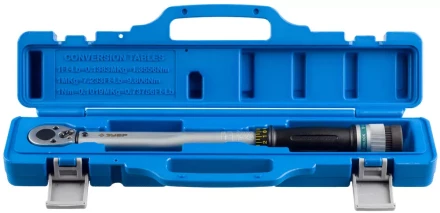 Ключ динамометрический ЗУБР "ЭКСПЕРТ", с кольцевым фиксатором, точность  +/- 4%, 3/8", 19 - 110 Нм 64083-110 купить в Надыме