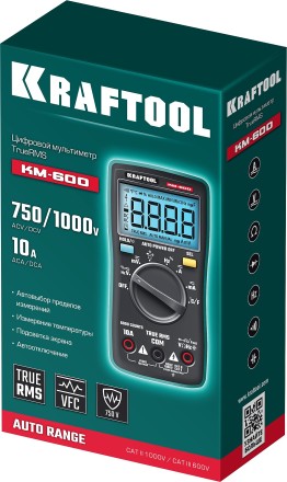 Мультиметр цифровой KM-600 59854 купить в Надыме