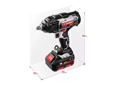 Ударный гайковерт аккумуляторный ГУЛ-401 К серия СТАНДАРТ купить в Надыме