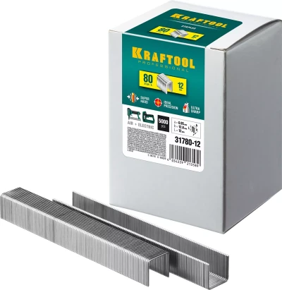Скобы тип 21GA (80 / Pr A / Senco AT) 5000 шт 31780-12