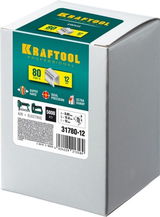 Скобы тип 21GA (80 / Pr A / Senco AT) 5000 шт 31780-12 купить в Надыме