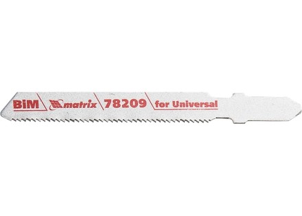 Полотна для электролобзика по металлу 3 шт T118AF 55 х 1,2мм Bimetal MATRIX Professional 78209 купить в Надыме