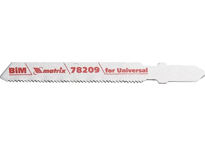 Полотна для электролобзика по металлу 3 шт T118AF 55 х 1,2мм Bimetal MATRIX Professional 78209 купить в Надыме