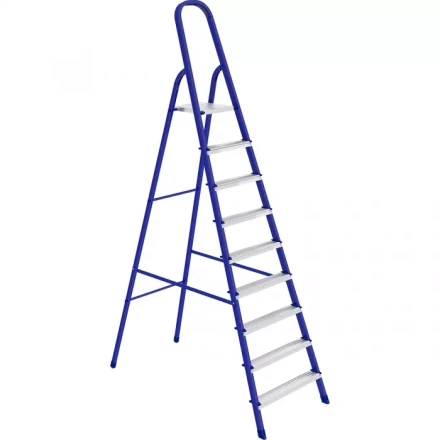 Стремянка 9 ступеней стальная АЛЮМЕТ 97773 купить в Надыме