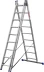Лестница ЗУБР универсальная, трехсекционная со стабилизатором, 9 ступеней 38831-09 купить в Надыме