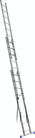 Лестница ЗУБР универсальная, трехсекционная со стабилизатором, 9 ступеней 38831-09 купить в Надыме