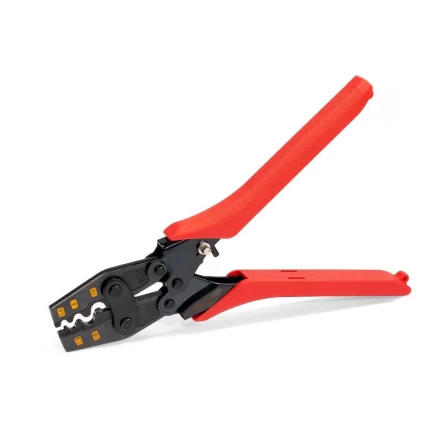 Пресс-клещи КВТ ПК-16у с матрицей для опрессовки неизолированных медных наконечников до 16 мм (64702) купить в Надыме