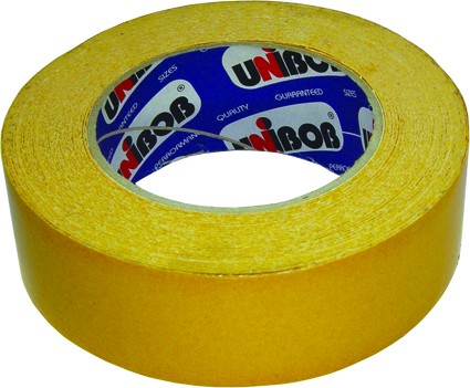 Лента клеящая двусторонняя 38 х 10 на полипропиленовой основе  UNIBOB 88806 купить в Надыме
