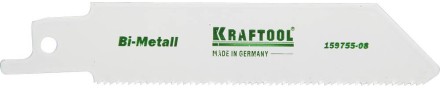 Полотно KRAFTOOL &quot;INDUSTRIE QUALITAT&quot;, S522EF, для эл/ножовки, Bi-Metall, по металлу, шаг 1,4мм, 80мм 159755-08 купить в Надыме