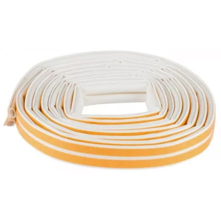 Уплотнитель ЗУБР силиконовый самоклеящийся, профиль "O", белый, 6м 40925-006 купить в Надыме