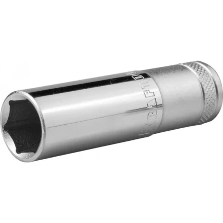 Торцовая головка KRAFTOOL "INDUSTRIE QUALITAT", удлиненная, Cr-V, FLANK, хромосатинированная, 1/2", 16 мм 27807-16_z01 купить в Надыме