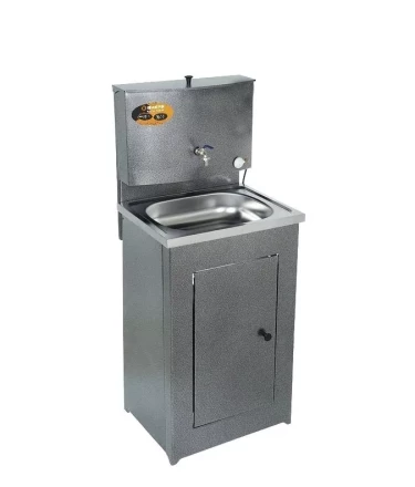 Умывальник дачный с подогревом ЛЮКС Вихрь нержавейка серебро купить в Надыме