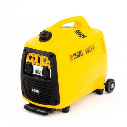 Генератор инверторный GT-3200iSE, 3.2 кВт, 230 В, бак 6 л, закрытый корпус, электростартер Denzel 94703 купить в Надыме