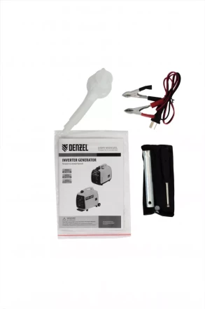 Генератор инверторный GT-3200iSE, 3.2 кВт, 230 В, бак 6 л, закрытый корпус, электростартер Denzel 94703 купить в Надыме