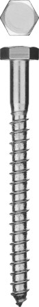 Шурупы ЗУБР &quot;МАСТЕР&quot; с шестигранной головкой, оцинкованные, 8x80мм, 50шт 4-300451-08-080 купить в Надыме