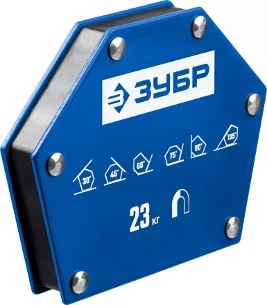 ЗУБР УМ-6, 23 кг, угольник магнитный для сварочных работ, Профессионал (40055-23) купить в Надыме