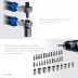 ЗУБР Профессионал-39 набор 39 шт: трещетка, отвертка-битодержатель с насадками (25180) купить в Надыме