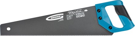 Ножовка по дереву &quot;PIRANHA&quot;,450 мм,11-12 TPI,зуб-3D,кал.зуб,тефл.покр.полотна,2-х комп.рук-ка GROSS 24106 купить в Надыме