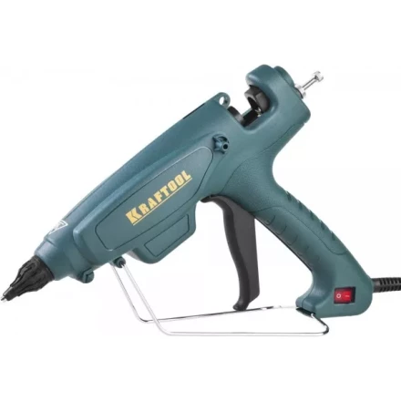 Пистолет клеевой (термоклеящий) "PRO", KRAFTOOL 06843-220-12, эл, двухкомп корпус, рабоч темп 193град, выход клея 1,2кг/час, d=12мм, 220Вт 06843-220-12 купить в Надыме