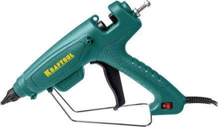Пистолет клеевой (термоклеящий) "PRO", KRAFTOOL 06843-220-12, эл, двухкомп корпус, рабоч темп 193град, выход клея 1,2кг/час, d=12мм, 220Вт 06843-220-12 купить в Надыме