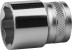 Торцовая головка KRAFTOOL &quot;INDUSTRIE QUALITAT&quot;, Cr-V, FLANK, хромосатинированная, 1/2&quot;, 22 мм 27805-22_z01 купить в Надыме