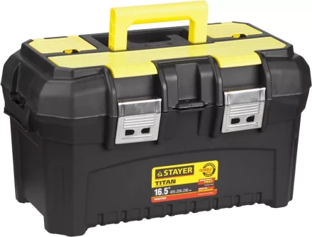 Ящик для инструмента "TITAN-16" пластиковый, STAYER 38016-16 купить в Надыме