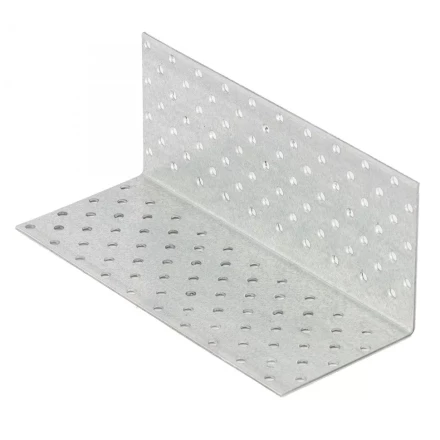 Крепежный уголок равносторонний  2,0 мм KUR 80x80x200 мм Россия Сибртех 46593 купить в Надыме