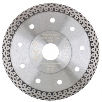 Диск алмазный ф125х22,2мм, тонкий, сплошной, мокрое резание GROSS 73053 купить в Надыме