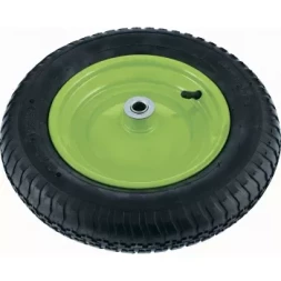 Колесо пневматическое 3.25/3-8 длина оси 65мм ,подшипник 20мм Сибртех 68974